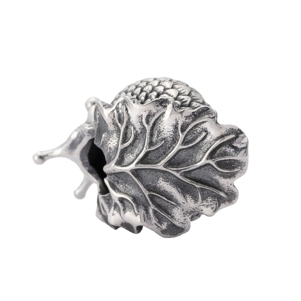 Elfbeads Oakleaf Snail silver sterling-silver Bead by The Alternative Bead. Your official Elfbeads Retailer from Germany