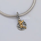 Disney x Pandora Tinker Bell Celestial Night Dangle Charm (762517C01) silver and gold sterling-silver and gold Dangle by The Alternative Bead. Your Jewelry Retailer from Germany