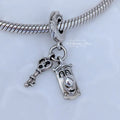 Disney x Pandora Alice in Wonderland Key & Door Knob Dangle (799344C00) silver sterling-silver Dangle by The Alternative Bead. Your Jewelry Retailer from Germany