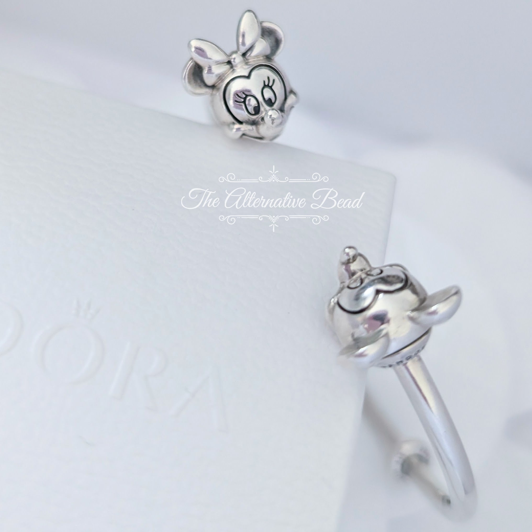 Disney x Pandora Mickey & Minnie Open Bangle (597494) silver sterling-silver Bangle by The Alternative Bead. Your Jewelry Retailer from Germany