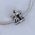 Pandora Christmas Carousel (798435C01) silver and red and white sterling-silver and enamel Bead by The Alternative Bead. Your Jewelry Retailer from Germany