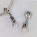 Disney x Pandora Luminous Ariel Dangle (798232CZ) silver and white sterling-silver and mother-of-pearl Dangle by The Alternative Bead. Your Jewelry Retailer from Germany