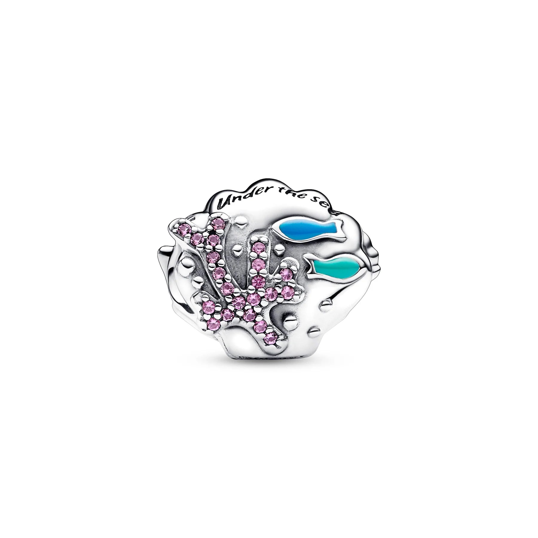 Disney x Pandora The Little Mermaid Seashell blue; red sterling-silver Bead by The Alternative Bead. Your official Disney x Pandora Retailer from Germany
