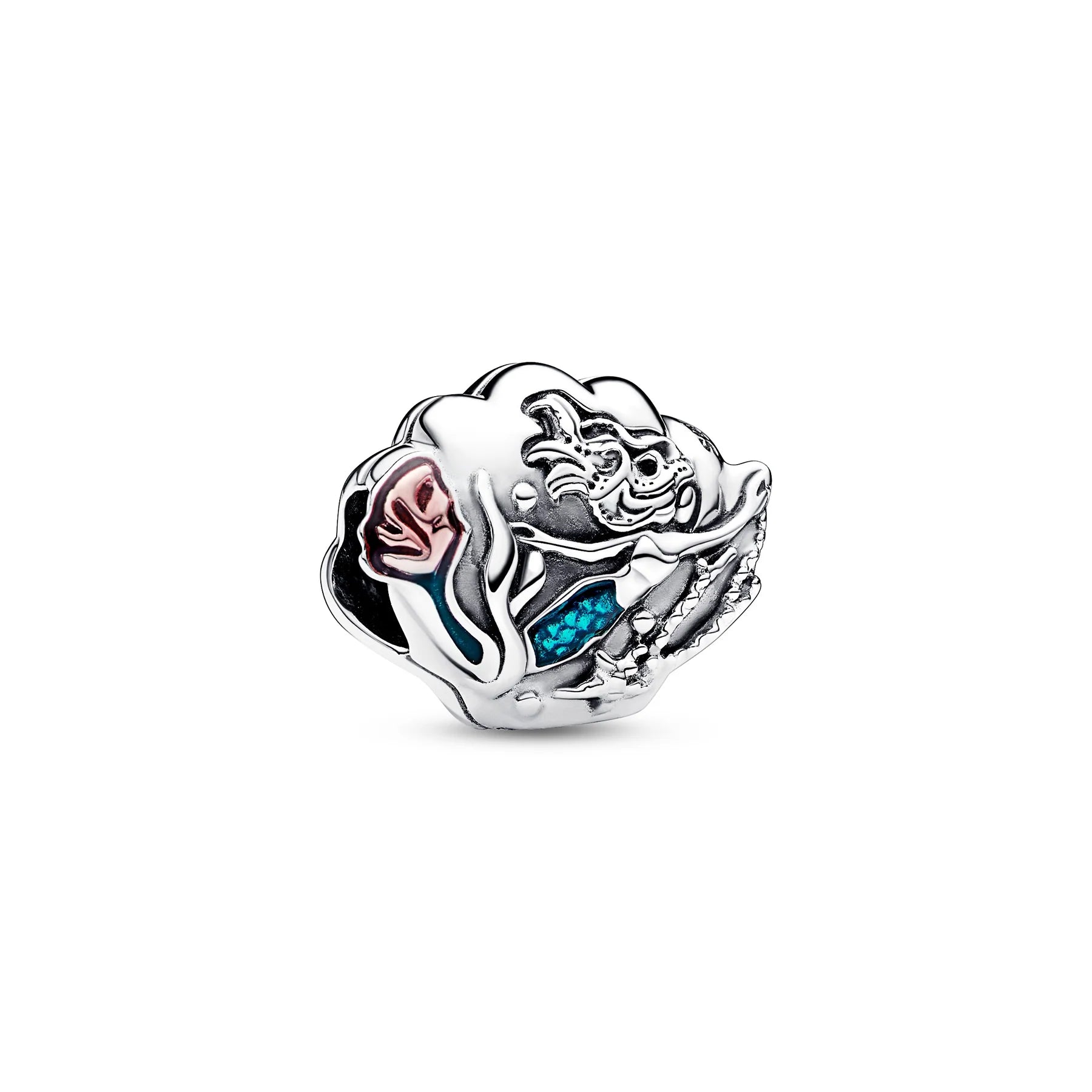 Disney x Pandora The Little Mermaid Seashell blue; red sterling-silver Bead by The Alternative Bead. Your official Disney x Pandora Retailer from Germany