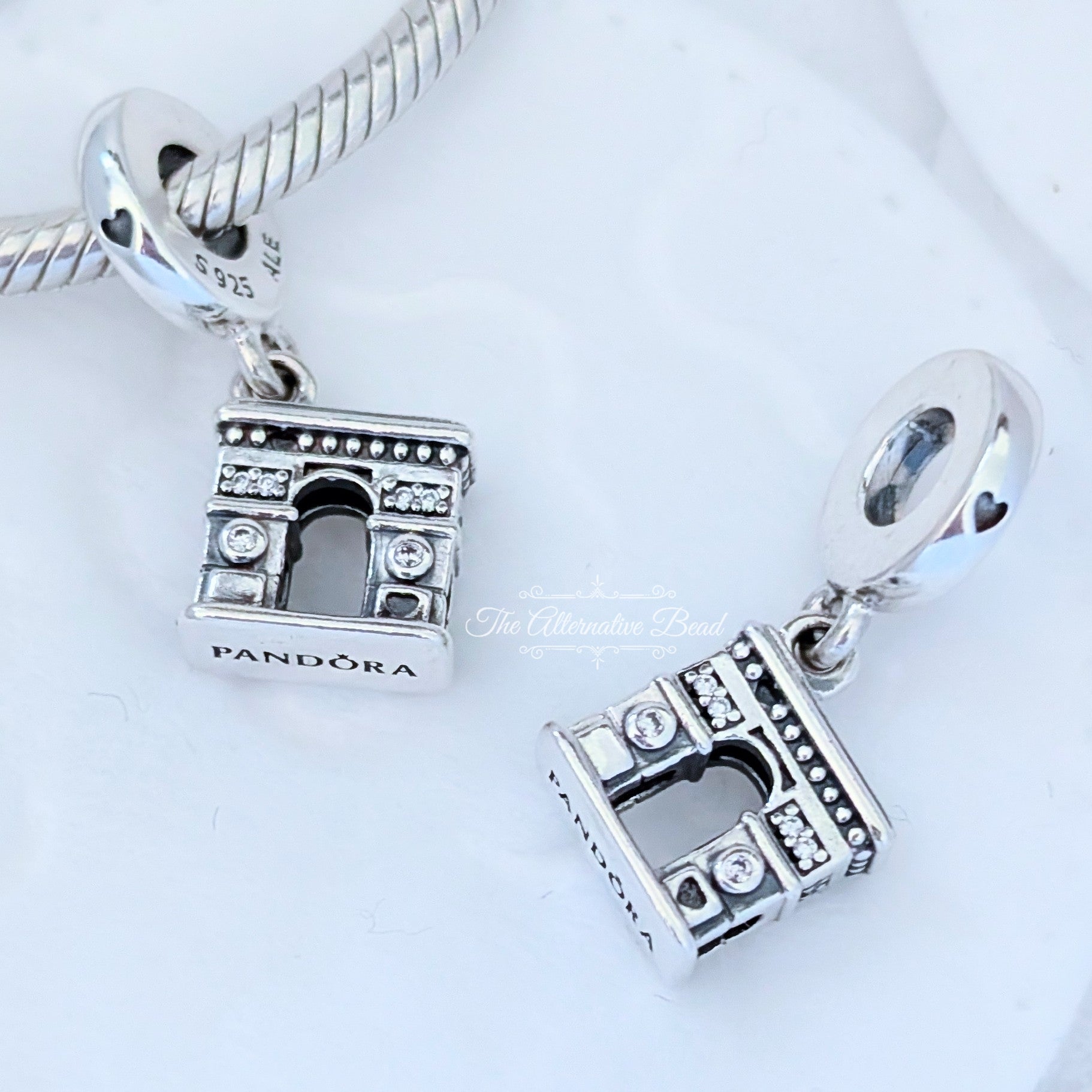 Pandora Arc De Triomphe Dangle silver sterling-silver Dangle by The Alternative Bead. Your official Pandora Retailer from Germany
