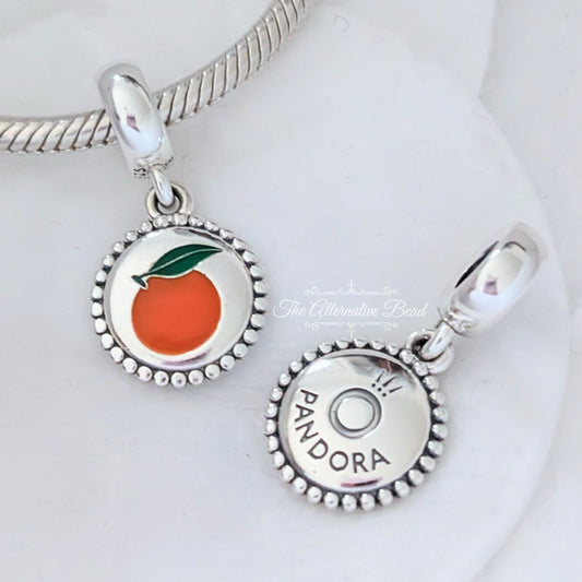 Orange Dangle Charm