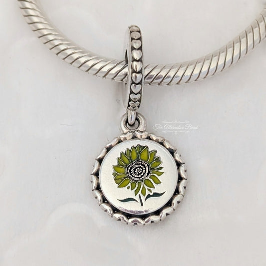 Sunflower Love For All Dangle Charm