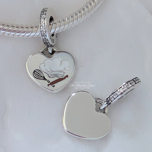 Baking Tools Heart Dangle Charm