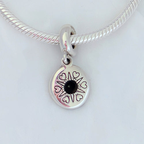 Pandora Sombrero Hat Dangle Charm (792200C01) silver and white and red and black and green sterling-silver and enamel Dangle by The Alternative Bead. Your Jewelry Retailer from Germany