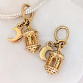 Pandora Arabian Lantern 14k gold-plated dangle (768767C00) gold sterling-silver and gold Dangle by The Alternative Bead. Your Jewelry Retailer from Germany
