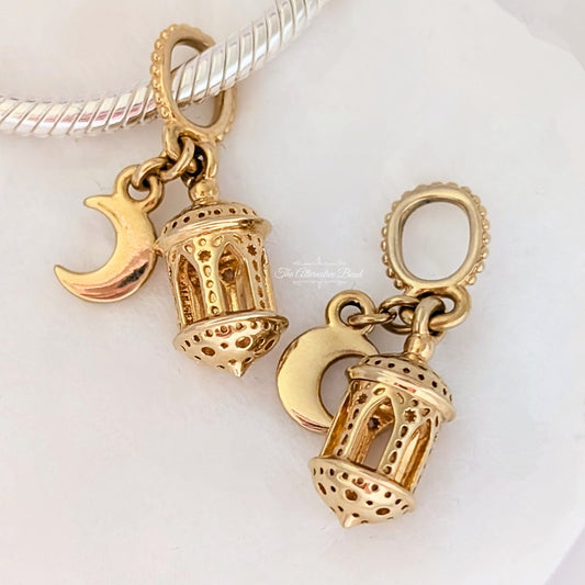 Pandora Arabian Lantern 14k gold-plated dangle gold sterling-silver; gold Dangle by The Alternative Bead. Your official Pandora Retailer from Germany