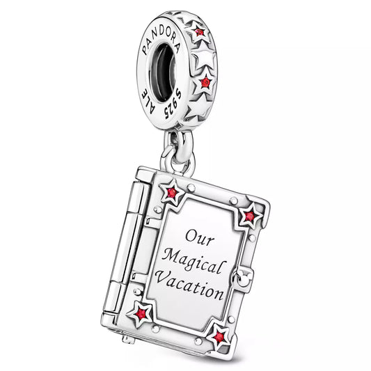 Disney x Pandora Disney Parks Our Magical Vacation Book Dangle Charm silver sterling-silver Dangle by The Alternative Bead. Your Jewelry Retailer from Germany