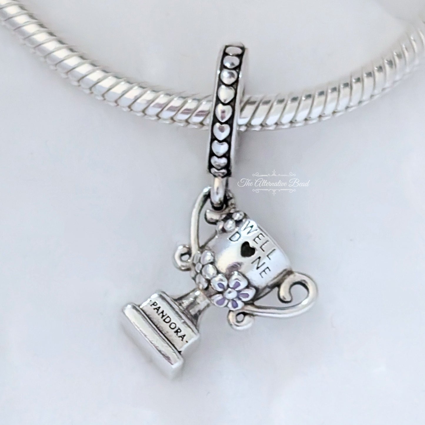 Pandora Achievement Trophy Dangle silver sterling-silver; enamel Dangle by The Alternative Bead. Your Jewelry Retailer from Germany