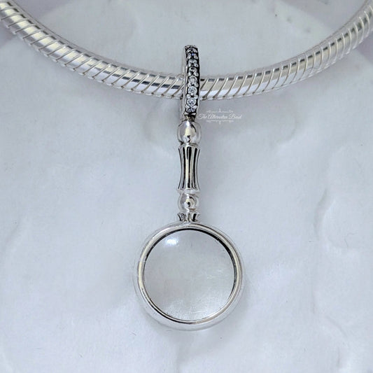 Pandora Magnifying Glass Limited Edition Dangle Charm silver sterling-silver; glass Dangle by The Alternative Bead. Your Jewelry Retailer from Germany