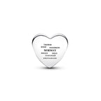 Pandora Norwegian Heart Charm silver; red; blue sterling-silver; enamel Bead by The Alternative Bead. Your Jewelry Retailer from Germany
