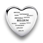 Pandora Belgian Heart Charm silver; red; blue sterling-silver; enamel Bead by The Alternative Bead. Your official Pandora Retailer from Germany