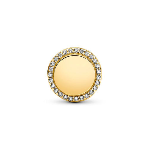 Pandora Engravable French Fries Charm gold gold-plated; enamel Bead by The Alternative Bead. Your official Pandora Retailer from Germany
