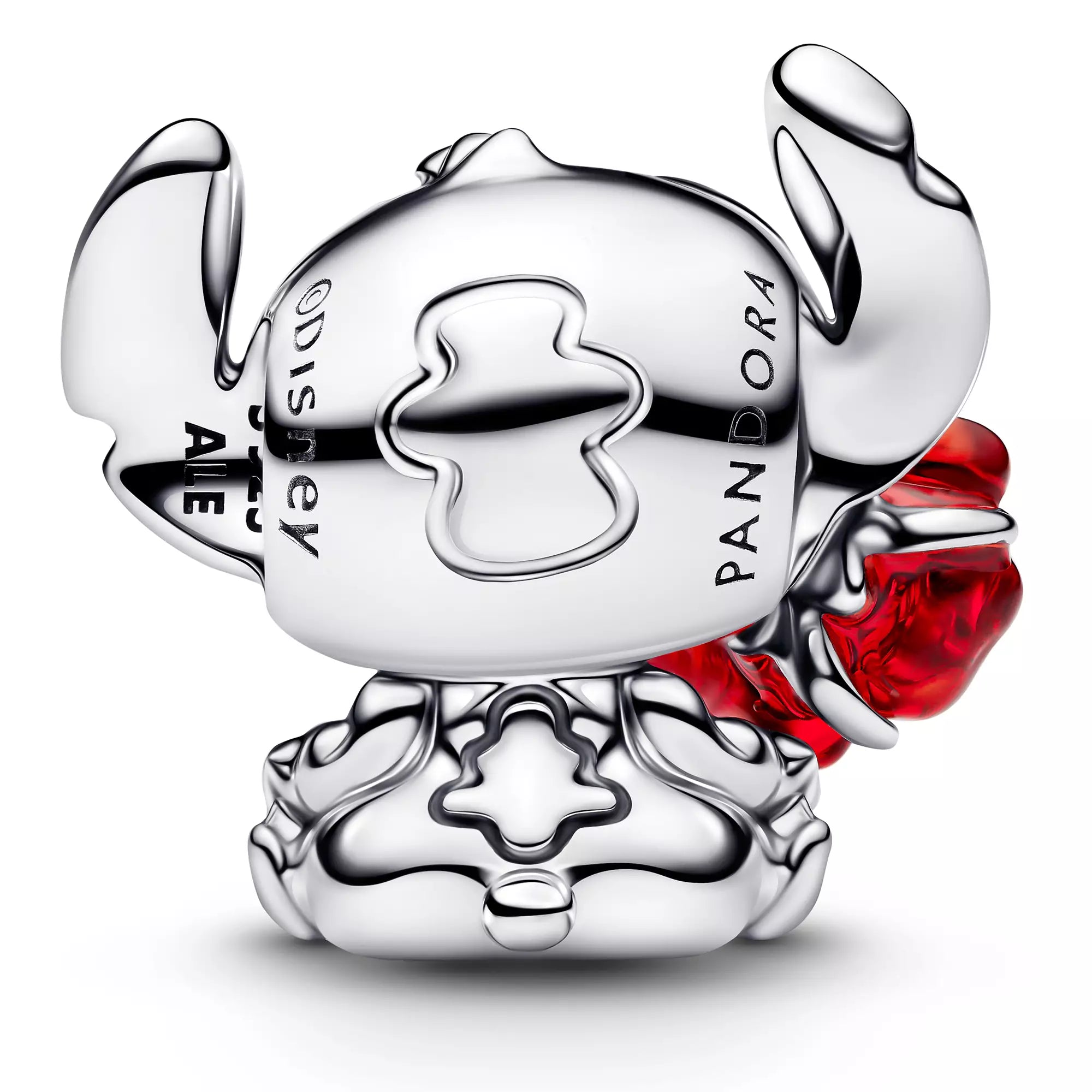Disney x Pandora Disney Stitch Rose Murano Glass Charm silver; red; green sterling-silver; glass; enamel Bead by The Alternative Bead. Your Jewelry Retailer from Germany