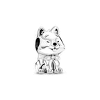 Pandora Charming Japanese Akita Inu Dog silver sterling-silver Bead by The Alternative Bead. Your official Pandora Retailer from Germany