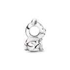 Pandora Charming Japanese Akita Inu Dog silver sterling-silver Bead by The Alternative Bead. Your official Pandora Retailer from Germany