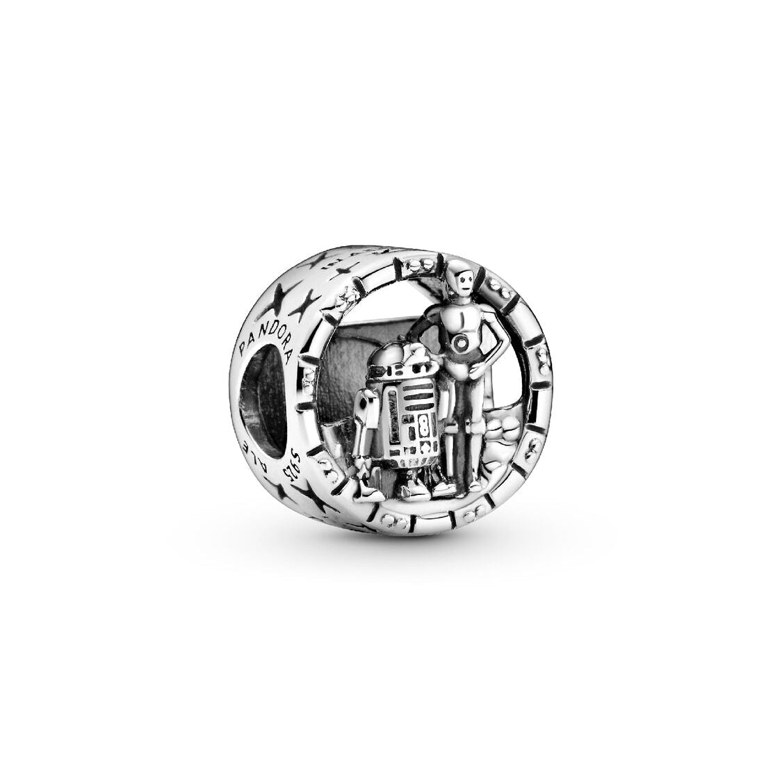 Star Wars x Pandora Star Wars C-3PO and R2-D2 Openwork Charm silver sterling-silver; enamel Bead by The Alternative Bead. Your official Star Wars x Pandora Retailer from Germany