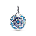 Pandora Turkish Pattern Engravable Dangle Charm blue sterling-silver; enamel Dangle by The Alternative Bead. Your official Pandora Retailer from Germany