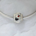 Disney x Pandora Olaf Charm silver; orange; white sterling-silver Bead by The Alternative Bead. Your official Disney x Pandora Retailer from Germany
