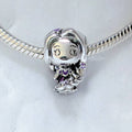Disney x Pandora Tangled Rapunzel Charm silver; purple sterling-silver; enamel Bead by The Alternative Bead. Your official Disney x Pandora Retailer from Germany