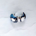 Blue Globe Clip Charm