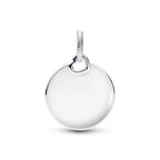 Pandora Aperitif Engravable Dangle Charm silver; blue sterling-silver; enamel Dangle by The Alternative Bead. Your Jewelry Retailer from Germany