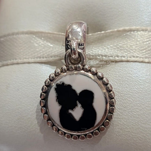 Pandora Mother and Son Dangle silver; black; white sterling-silver; enamel Dangle by The Alternative Bead. Your Jewelry Retailer from Germany