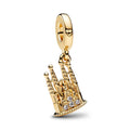 Pandora Golden Sagrada Familia de Barcelona Dangle Charm gold gold-plated Dangle by The Alternative Bead. Your Jewelry Retailer from Germany