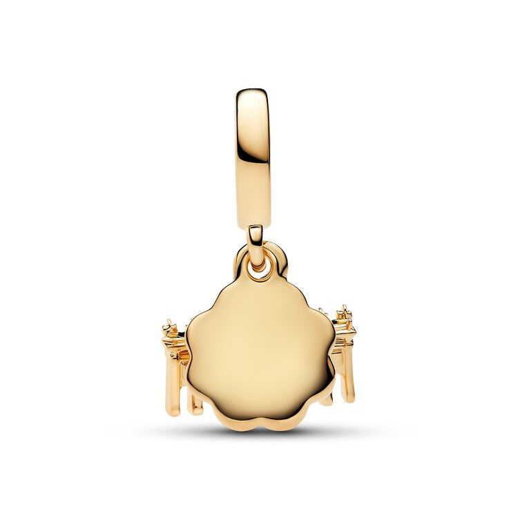 Pandora Golden Puerta de Alcalá Dangle Charm gold gold-plated Dangle by The Alternative Bead. Your Jewelry Retailer from Germany