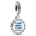 Pandora Sardines from Portugal Dangle Charm silver; blue sterling-silver; enamel Dangle by The Alternative Bead. Your Jewelry Retailer from Germany