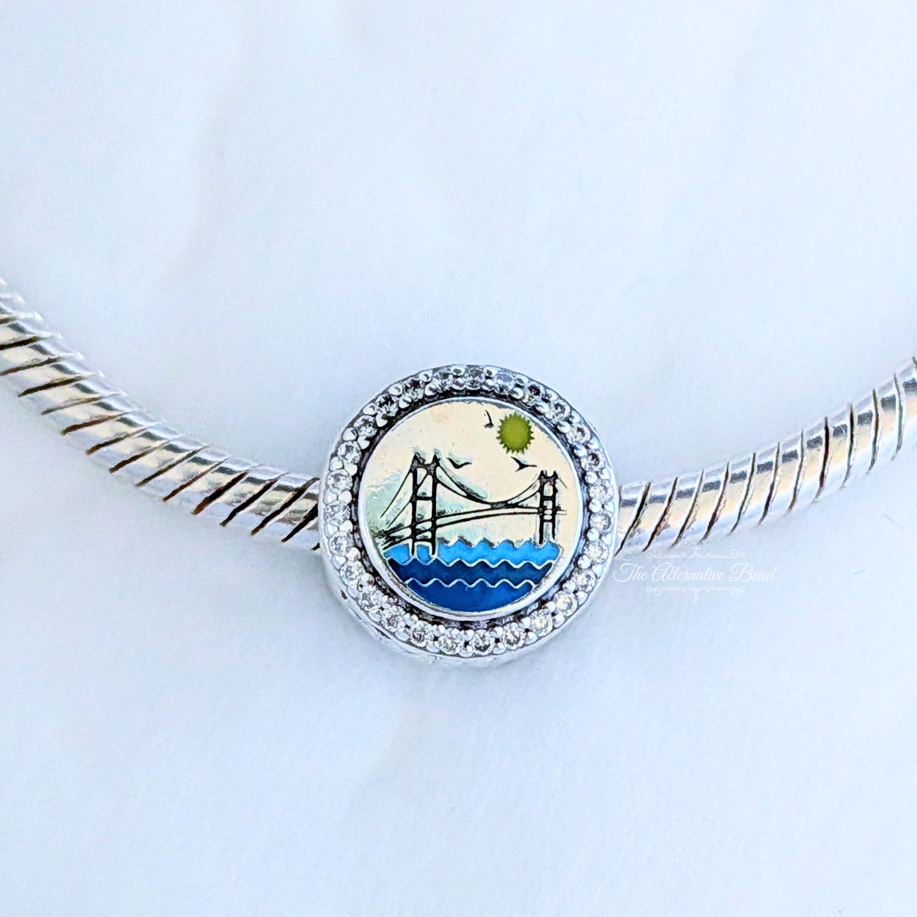 Pandora Istanbul Charm multicolor sterling-silver; enamel Dangle by The Alternative Bead. Your Jewelry Retailer from Germany