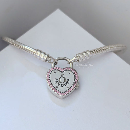 Heart lock bracelet