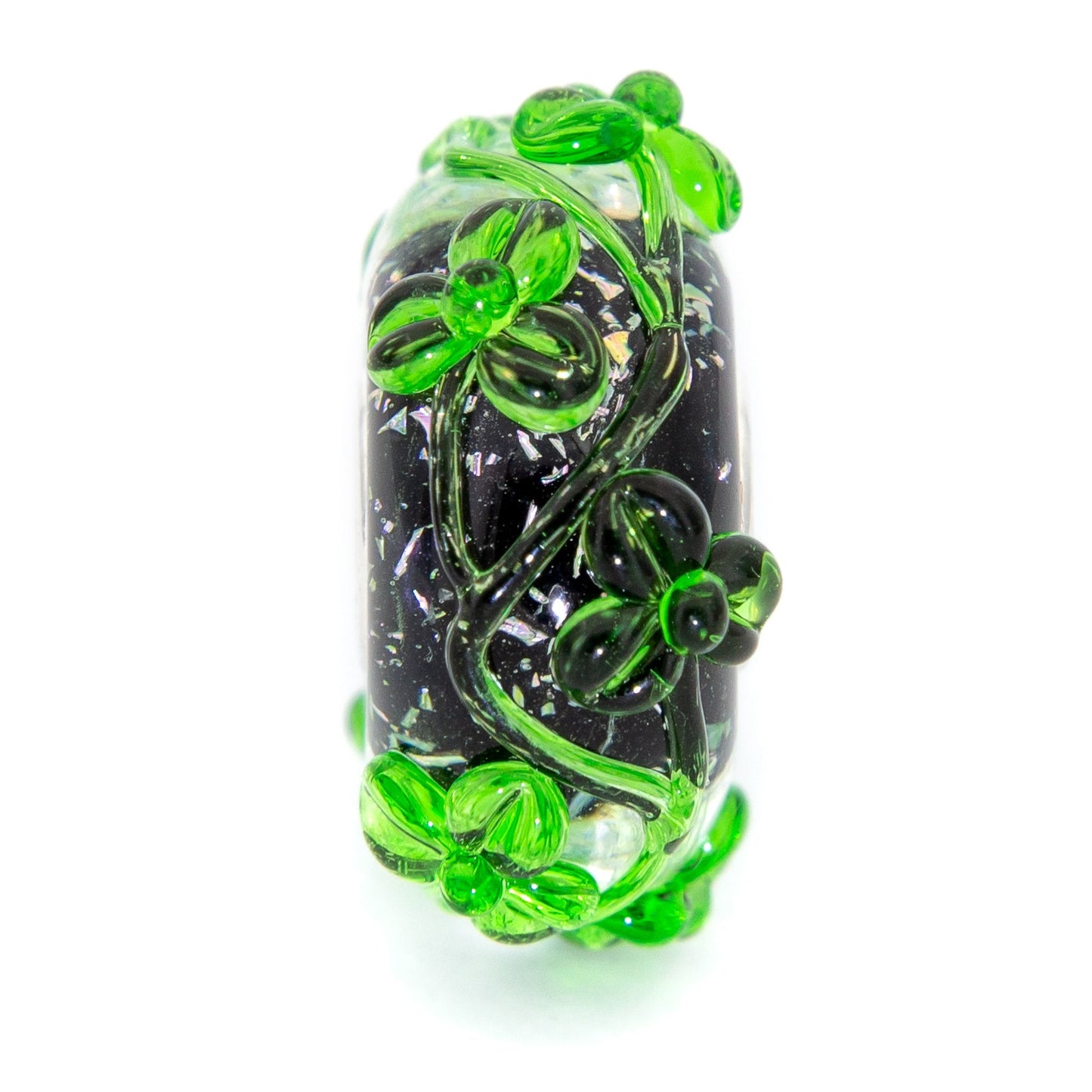  Elfbeads Poison Ivy Flowertwig Charm by The Alternative Bead 