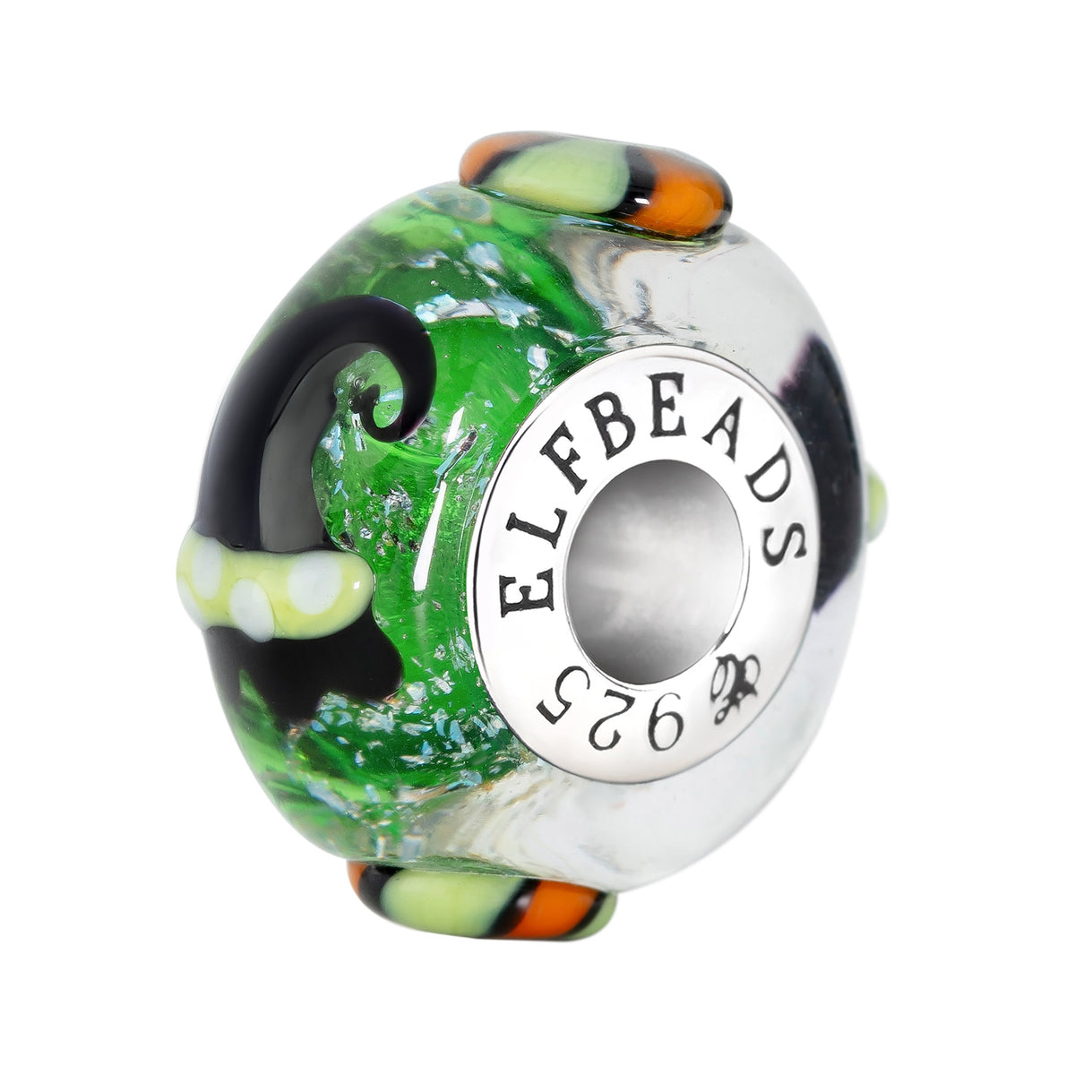 Elfbeads Poison Apple Spell green glass Bead by The Alternative Bead. Your official Elfbeads Retailer from Germany