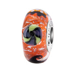 Elfbeads Pumpkin Toffee Spell orange glass Bead by The Alternative Bead. Your official Elfbeads Retailer from Germany