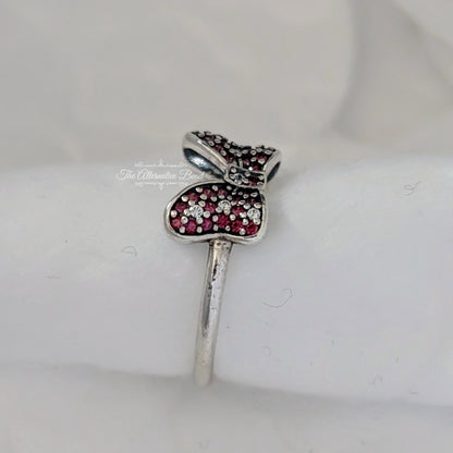 Minnie Mouse Sparkling Bow Ring