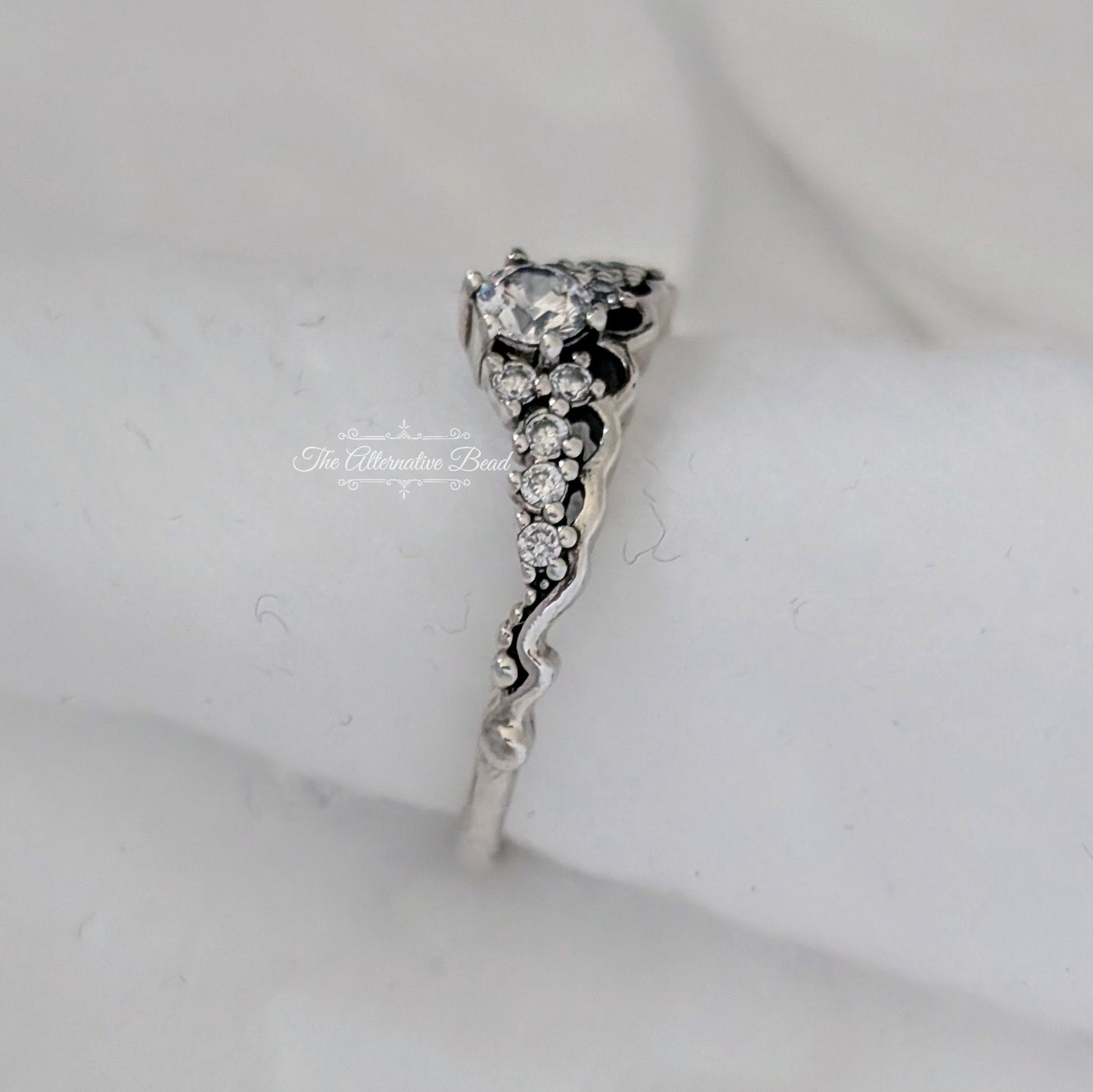 Fairy Tale Tiara Wishbone Ring