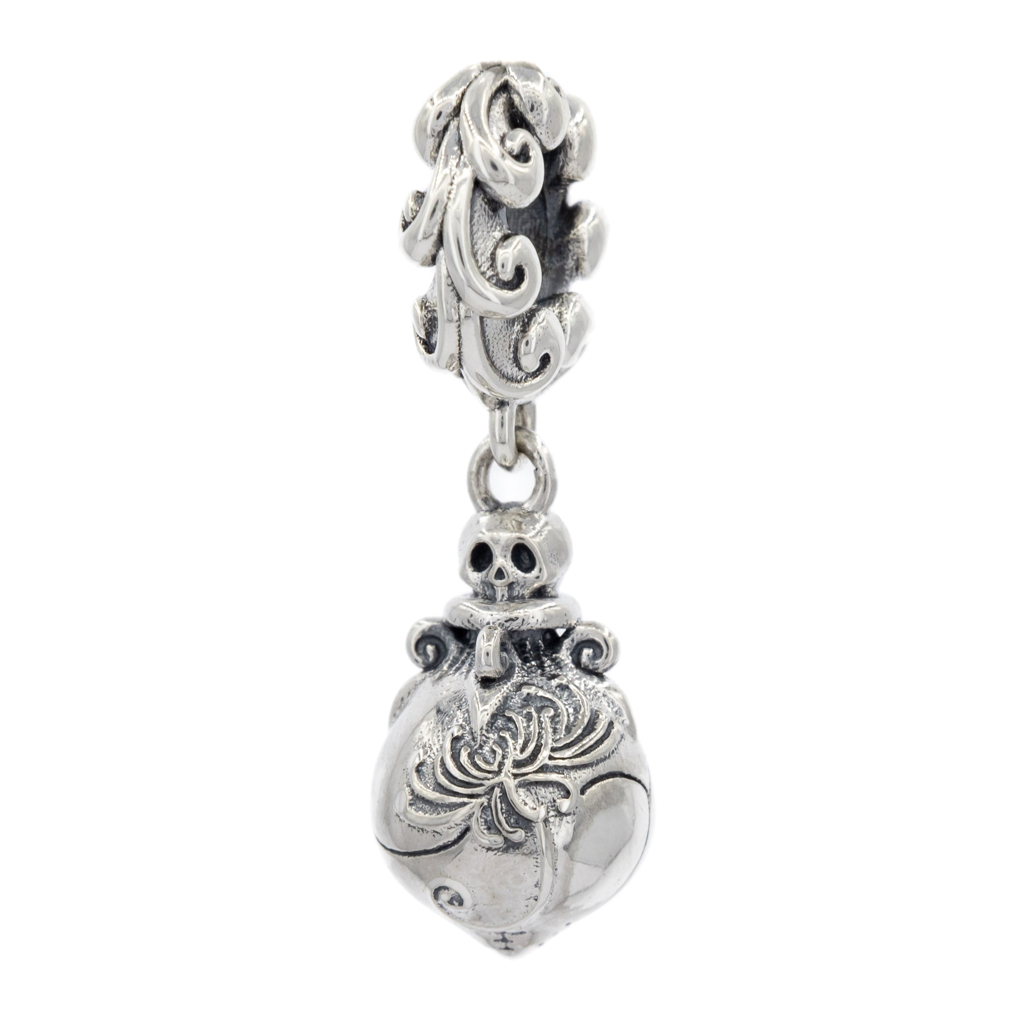 Elfbeads Red Spider Lily Potion silver sterling-silver Bead by The Alternative Bead. Your official Elfbeads Retailer from Germany