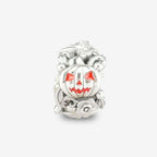 Praan Rose Pumpkin silver and orange sterling-silver Bead by The Alternative Bead. Your official Praan Retailer from Germany