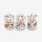 Praan Rose Pumpkin silver and orange sterling-silver Bead by The Alternative Bead. Your official Praan Retailer from Germany