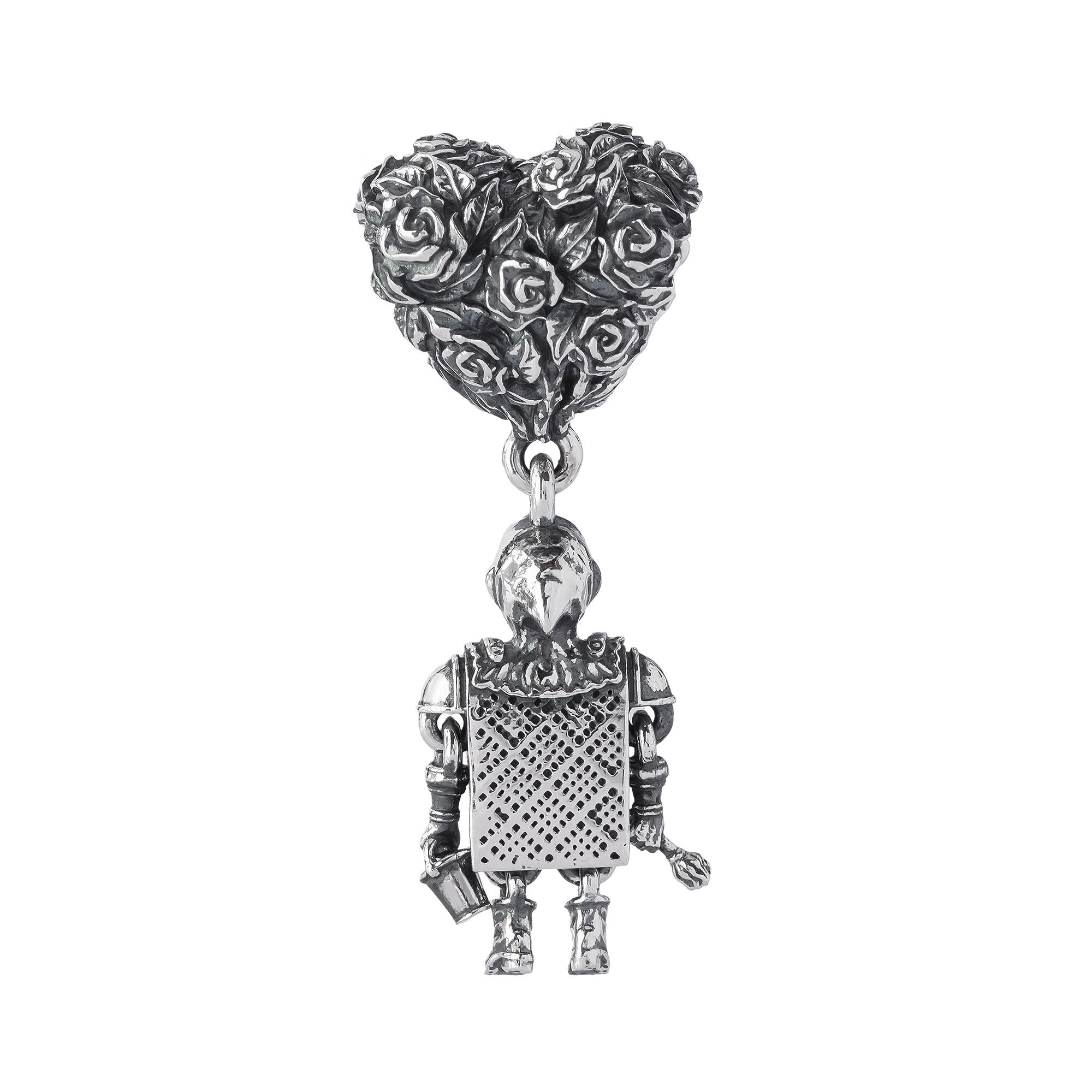 Elfbeads Roseheart Guard silver sterling-silver Dangle by The Alternative Bead. Your official Elfbeads Retailer from Germany