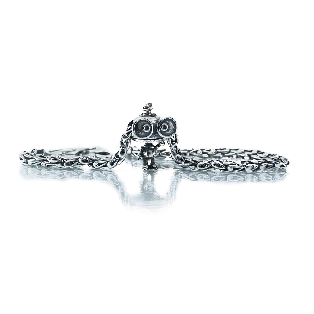 The Alternative Bead: Aurora Charm - Scrapy The Bot Sterling Silver Charm Picture 4