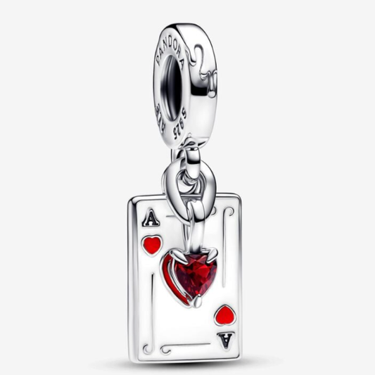 Disney Villains Queen of Hearts Double Dangle Charm