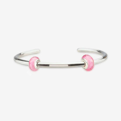 Praan Sea Pink Crystal Stopper Charms pink crystal Stopper by The Alternative Bead. Your official Praan Retailer from Germany
