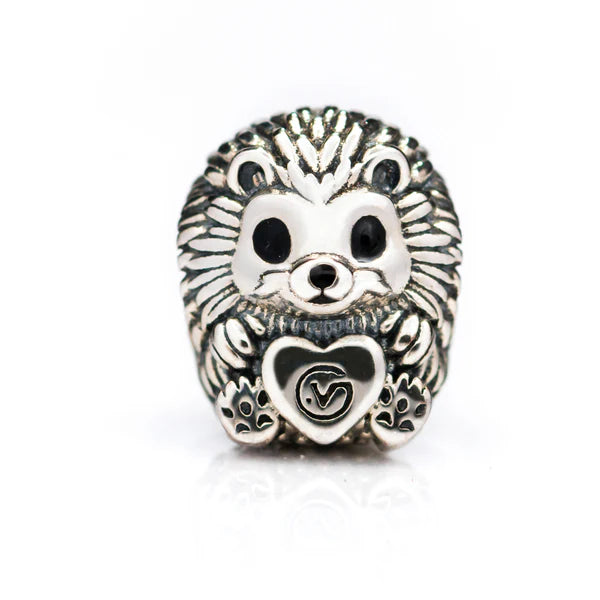 VIP-CHARMS Cute Hedgehog Bead Charm (ME0059) silver sterling-silver Charm by The Alternative Bead. Your Official VIP-CHARMS Retailer from Germany