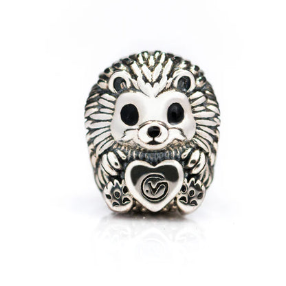 VIP-CHARMS Cute Hedgehog Bead Charm (ME0059) silver sterling-silver Charm by The Alternative Bead. Your Official VIP-CHARMS Retailer from Germany